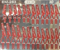 Фототравление 3D дворники (вариант 2), EM-283