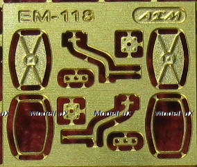 Фототравление Зеркала УАЗ 452, EM-118