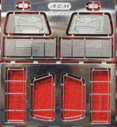 Фототравление Набор оптики ВАЗ 2108, EM-226, 1:43