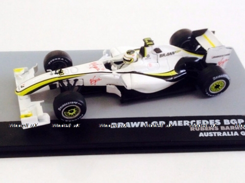 Mercedes Brawn BGP 001 #23 Rubens Barrichello Australia GP Formula 1 2009, Altaya 1:43
