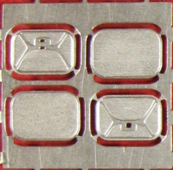 Фототравление Набор зеркал для Икарус 250.59, EM-287, 1:43