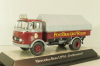 Mercedes-Benz LP911 "Post Brauerei" truck 1963, dark red, 12156, Premium ClassiXXs 1:43
