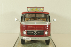 Mercedes-Benz LP911 "Post Brauerei" truck 1963, dark red, 12156, Premium ClassiXXs 1:43