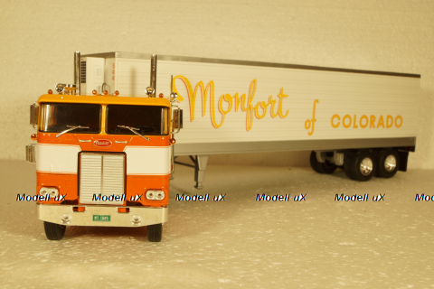 Peterbilt 352H Refrigerated Montfort ,  American Trucks, France # 8, Altaya1:43