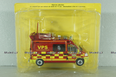 Renault Master II Lanery  (Saône et Loire), Sapeurs-Pompiers №33, Altaya 1:43 С журналом!
