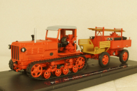 СХТЗ-НАТИ с коловратным насосом и пожарным прицепом, TruckTyr 1:43