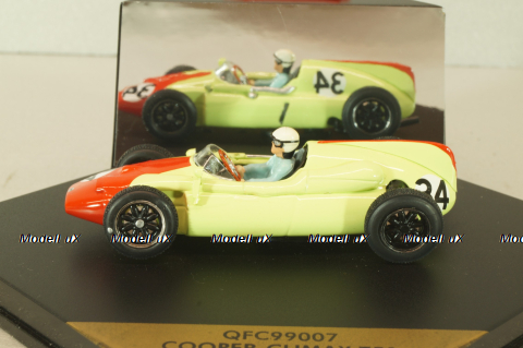 Cooper Climax T51 Belgian GP 1960, Oliver Gendebien, QFC99007, Quartzo 1:43