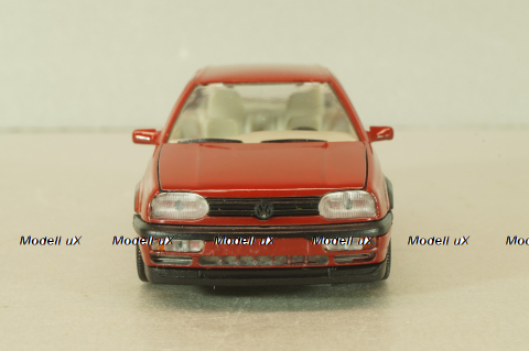 Volkswagen Golf VR6 3-doors (Golf III) 1991, red, 1005R, Schabak 1:43