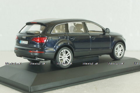 Audi Q7 4.2 V8 FSI 2007, dark blue, 5010507633, Schuco 1:43