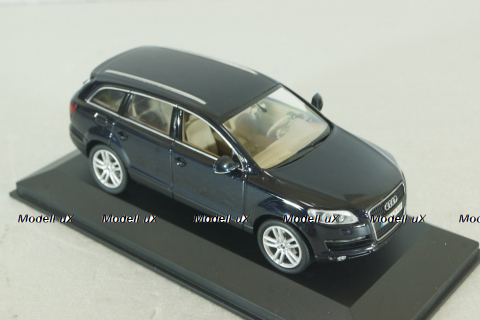 Audi Q7 4.2 V8 FSI 2007, dark blue, 5010507633, Schuco 1:43