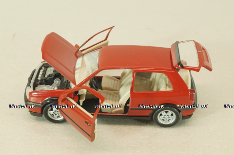 Volkswagen Golf VR6 3-doors (Golf III) 1991, red, 1005R, Schabak 1:43