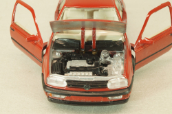 Volkswagen Golf VR6 3-doors (Golf III) 1991, red, 1005R, Schabak 1:43