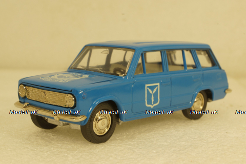 Ваз-2102, 400 лет Саратову, синий, Тантал/Радон 1:43