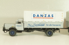 Bussing 8000 truck with trailer "Danzas" 1950 #1, grey, 06253, Schuco 1:43 