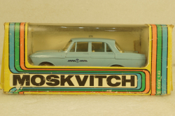 Москвич-412, такси, май 90г., Тантал/Радон 1:43