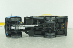 КС-3577 Ивановец, автокран на шасси Маз-5337, синий/желтый,  собран из кита, AVD models 1:43