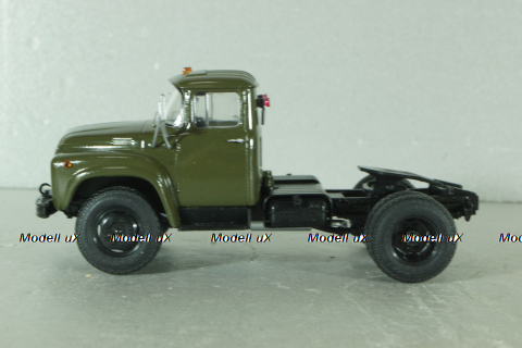 Зил-130В1 тягач, хаки, Автоистория 1:43