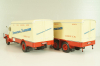 Krupp Titan with trailer "Hemmersam & Rasmussen" Lubeck, cream/red,  Minichamps 1:43