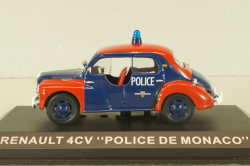 Renault 4CV Police Monaco, red/blue, Altaya 1:43