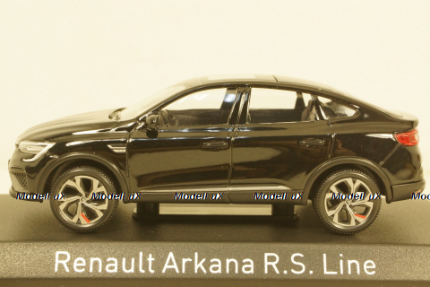 Renault Arkana RS Line 2021, black, Norev 1:43