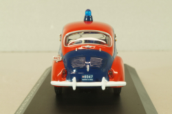 Renault 4CV Police Monaco, red/blue, Altaya 1:43