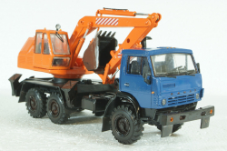 Камаз-4310 Экскаватор, Model43 1:43