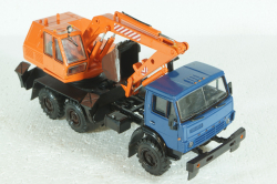 Камаз-4310 Экскаватор, Model43 1:43