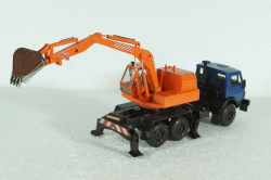 Камаз-4310 Экскаватор, Model43 1:43