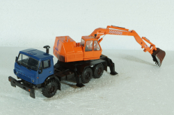Камаз-4310 Экскаватор, Model43 1:43