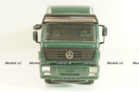 Mercedes-Benz SK 1850 LS tractor with semi-trailer tank "After Eight" 1994, green, 313,  NZG 1:43