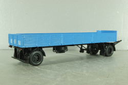 Маз-93801/2 п/прицеп с подкатной осью 1977, синий, Н852, Наш Автопром (конверсия) 1:43