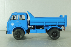 Маз-503А грузовик с самосвальным кузовом 1975 с доработками, синий, Н758, Наш Автопром 1:43