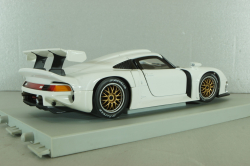 Porsche 911 GT 1 1996, white, 180966600, UT Models 1:18