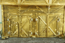 Гараж для грузовых авто с освещением, Garage Models 1:43