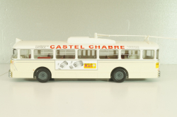 Chausson Vbc-Apurmtt Trolleybus Filobus France 1963, beige, AUTOBUS DAL MONDO №110, Hachette 1:43 Дефект!