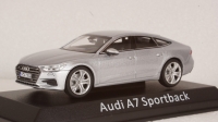Audi A7 Sportback silver, IScale 1:43