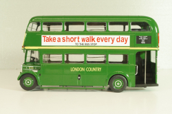 AEC Regent III RT 1947 Regent, bus, green, AUTOBUS DAL MONDO №87, Hachette 1:43 Дефект!