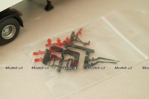 Renault Magnum  AE500 with semi-trailer fridge "Norbert Dentressangle" 2008, red/white, 117415, Eligor 1:43