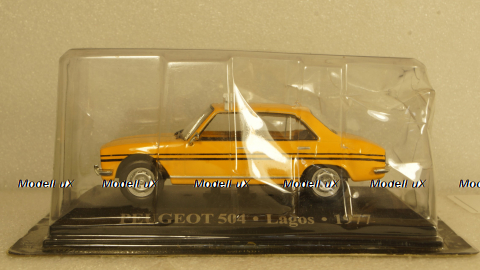 Peugeot 504 TAXI LAGOS 1977, Altaya 1:43