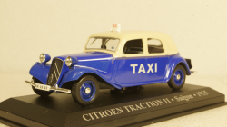 Citroen Traction 11 Taxi Saigon Vietnam 1955, blue, Altaya 1:43