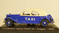Citroen Traction 11 Taxi Saigon Vietnam 1955, blue, Altaya 1:43