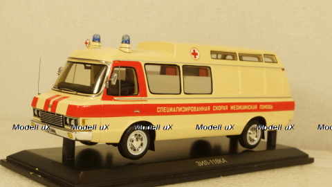ЗИЛ 118 КА "Скорая Помощь" с интерьером, 111904, DiP Models 1:43