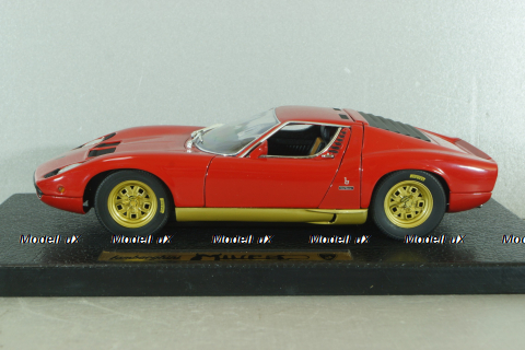 Lamborghini Miura 1971, red, 30302, Anson 1:18