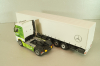 Mercedes-Benz Actros FH25 GigaSpace 4x2 2012 with semi-trailer "Mercedes-Benz", green/silver, 8622/03, NZG 1:50