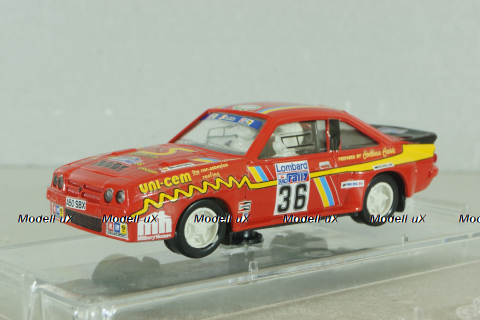 Opel Manta 400 #36 R.A.C. rally 1984 with 2 figuren, red, SM20, Vitesse 1:43