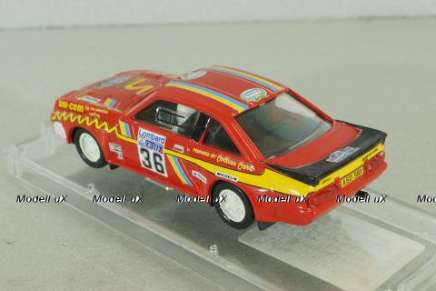 Opel Manta 400 #36 R.A.C. rally 1984 with 2 figuren, red, SM20, Vitesse 1:43