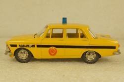Москвич-408, милиция, апрель 85г., Тантал/Радон 1:43