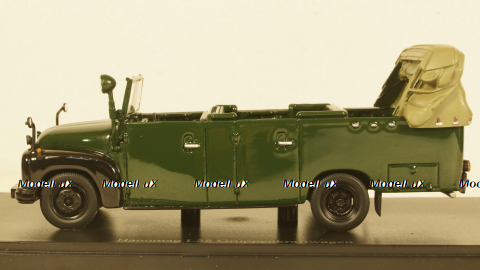 HANOMAG L28GRUKW POLIZEI GERMANY 1955 POLICE, AutoCult 1:43
