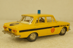 Москвич-408, милиция, апрель 85г., Тантал/Радон 1:43