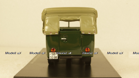 HANOMAG L28GRUKW POLIZEI GERMANY 1955 POLICE, AutoCult 1:43